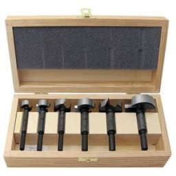 FISCH-TOOLS Forstner forets jeu 6 pcs D.20,25,30,35,40,50 mm Type 0317 (03170006K)