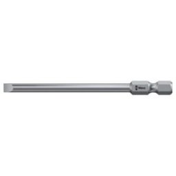 Wera Embout pour visà fente, tige E 6,3, Largeur embout / Longueur totale: 4/89 mm (05059480002)