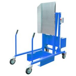 Bauer Südlohn Station de basculement pour poubelles MKS-12V, peint, bleu clair (4476-09-0000-5012)