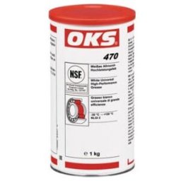 OKS Graisse haute performance Allround 470 blanc NSF H2 1000g boîte en fer blanc (1136900443)