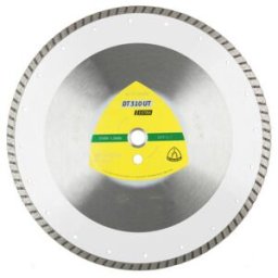 Klingspor DT 310 UT disques de coupe diamantés, 300 x 3 x 25,4 mm 3 x 10 mm, bord fermé Turbo (339121)