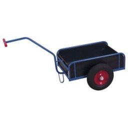 VARIOfit Chariot à ridelles avec pneus gonflables 805 × 535 mm (zu-1281)