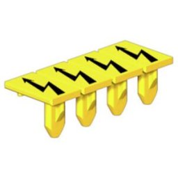 Weidmüller Marqueur série A AAM 2.5 JAUNE FLASH (2635550000)