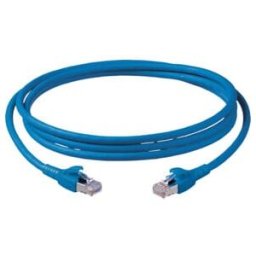 Corning Câble de raccordement Cat.6a CCAAGB-G2002-A050-C0 5,0 m bleu S/FTP fx 2 x RJ45 (CCAAGB-G2002-A050-C0)