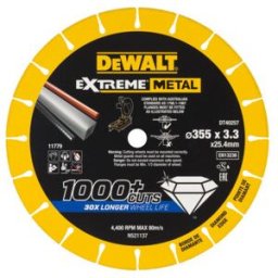 Disque diamanté DEWALT 355x3,3mm (DT40257-QZ)