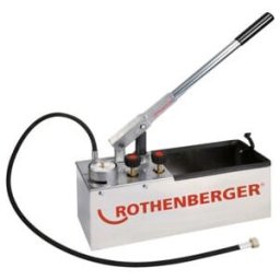Pompe de vérification RP50S INOX Pla.con.0-60bar pla.pres.0-860psi 0-6MPa 12l, r ; ROTHENBERGER (60203)