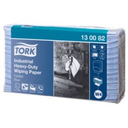 TORK Jeu de serviettes en papier multi-usages ultra-résistantes 5 pièces, Type: W (130082)