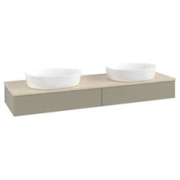 V&B; Meuble sous lavabo avec structure de façade Antao 160x50cm, couleur WBP botti., st. Gr m Lac ; Villeroy & Boch (K17113HK)