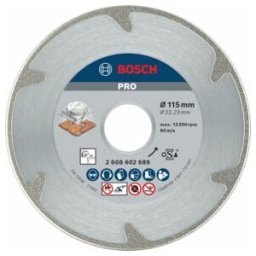 Disque à tronçonner diamanté Best for Marble 115 x 22,23 x 2,2 x 3 mm ; Bosch (2608602689)