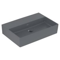 V&B; Memento 2.0 lavabo 60x42 cm, fermé, sans trop-plein, graph. C-plus ; Villeroy & Boch (4A226FI4)