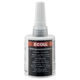E-COLL Colle pour filetage de tuyau 50g viscosité faible à moyenne (4317784234412)