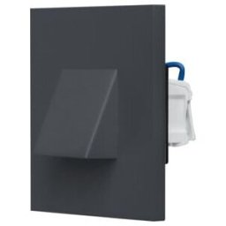 EVN Lichttechnik Applique LED encastrée 3000K IP44 anthracite LQ41802AE ; evn_lichttechnik (LQ41802AE)