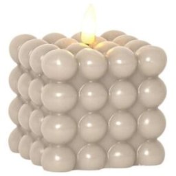 Star Bougie LED 7,5 x 9,5 cm beige 061-51 (061-51)