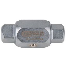 KS Tools Prises pour bouchons de vidange d'huile, hexagonales 14mm+4-angulaires 13mm (150.9395)