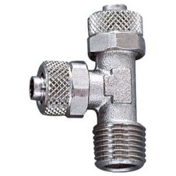 Riegler Raccord vissé L, R 3/8 a., pour tuyau 12/10, MS nickelé (15.138-12)