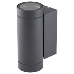 EVN Applique murale 2 lampes anthracite IP54 GU10 220-240V 637216N (637216N)