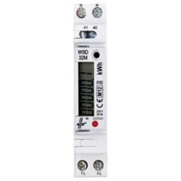 NZR Compteur monophasé 1x230 V, 5(32)A EcoCount WSD 32 plus (30220116)