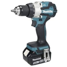 Makita Perceuse-visseuse à percussion sans fil 18V, 1800 tr/min (DHP489RTJ)