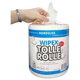 WIPEX TOLLE ROULEAU 2 couches blanc éclatant 20,3 x 22,4 cm (3480)
