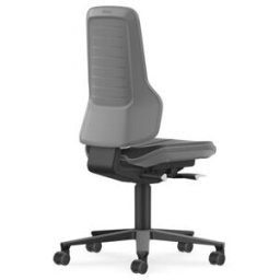bimos Fauteuil de bureau Neon synchronisé Skintec Flexband gris 450-620 mm (9573-4000-3278)