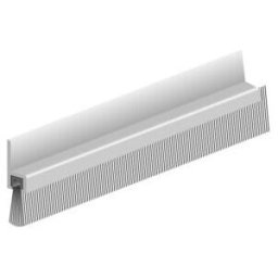 ELLEN Joint de seuil de porte IBS 31 à visser alu argent, H30 x L3000, BH12 ; Elton (40300030)