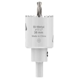 BOSCH Scie-cloche multi-matériaux avec porte-foret, 38 x 40 mm (2608594517)