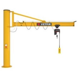 Vetter Grue à colonne pivotante ASSISTENT système d’ancrage composite chaîne électrique 1000 kg, 6,0 m ; VETTER Krantechnik (AS10-6,0+VAS2+SiXX6F-HF)