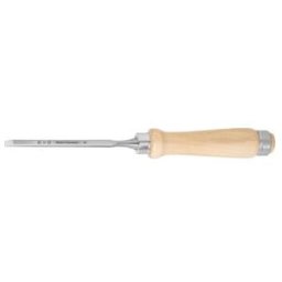 MHG Ciseau avec manche en bois, Largeur de lame: 4 mm (1000.4)