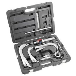 Extracteur externe hydraulique Facom, 3 jeux de bras de traction, jeu d'accessoires dans coffret plastique, 15 pcs. (U.312HJ3)