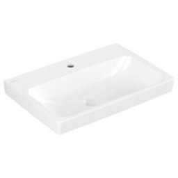 V&B; Lavabo Architectura 65x44,5 cm, fermé, 1 trou robinet, sans trop-plein, blanc ; Villeroy & Boch (4A87KL01)