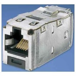 Panduit Mini-Jack prise Cat6 RJ45 8(8) blindée CJS688TGY (CJS688TGY)