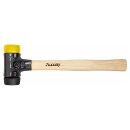 Wiha Massette Safety avec embouts ronds mi-souples et mi-durs avec manche en hickory, embout de massette rond (26437) 60 mm (26437)