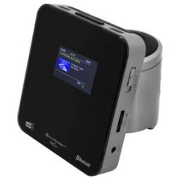 Soundmaster Radio-réveil UKW-PLL UR260SI noir-argent (UR260SI)