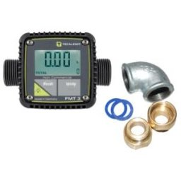 Bauer Südlohn Compteur FMT 3 avec affichage numérique et raccords tournants (4514-00-5000S)