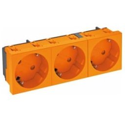 OBO Bettermann Prise 33 degrés, 3x prise de terre STD-D3S ROR3 (6120125)