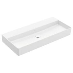 V&B; Meuble-lavabo Memento 2.0 100x47cm, fermé, sans trop-plein, blanc brillant C+ ; Villeroy & Boch (4A221FRW)