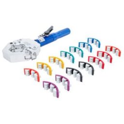 BGS Jeu de pinces à sertir hydraulique pour raccords à sertir sur conduites flexibles ; BGS technic (72093)