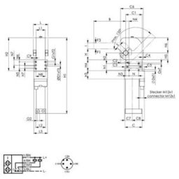 AMF Fer de serrage 6314V avec dents d'escalier longueur 125 mm pour vis de serrage M10 (70235)