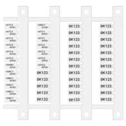 FINDER Tapis pour plaques signalétiques 093.48 avec 48 plaques (09348)