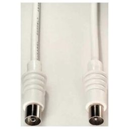 E+P Elektrik Câble d'antenne blanc 7,5 m HFA7 (8738606)