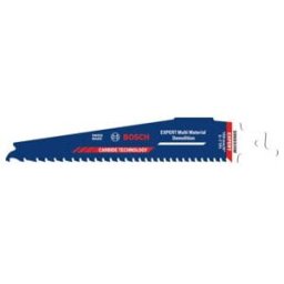 BOSCH EXPERT Lames de scie sabre Multi Matériaux démolition S969XHM, 10 pièces (2608902340)