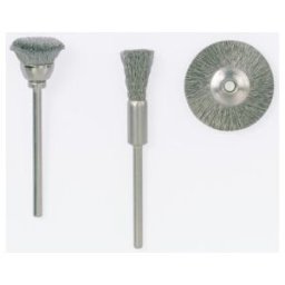 Proxxon Brosses à pot, acier inoxydable, Ø 13 mm, 2 pièces (28957)