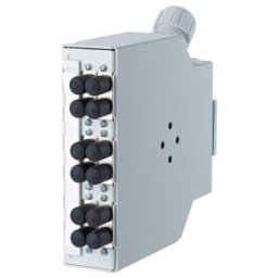 BTR NETCOM Répartiteur de fusion fibre optique 6x adaptateurs SC/ST OpDAT REGplus 6SCSTD ; Metz Connect (150240C30610E)