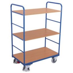 VARIOfit Chariot à étages haut 1 200 × 800 mm 3 plateaux (sw-800.245)