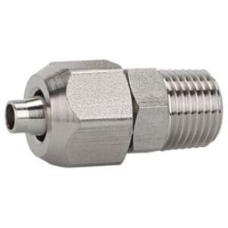 Riegler Raccord droit à visser R 3/8, tuyau 10/8, ES 1.4404 (11.138-10 ESH)