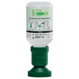 PLUM Bain oculaire 0,9 % chlorure de sodium 200 ml, avec capuchon anti-poussière (5715205469129)