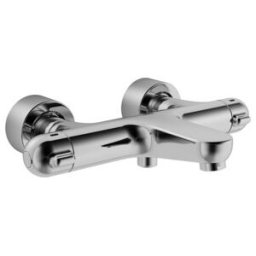 Thermostat de baignoire Hansa HANSACARE DN 15 f Montage en aile m Protection antibrûlure chromée (58101201)