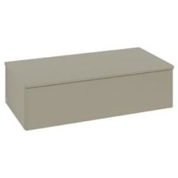 V&B; Buffet sans structure de façade Antao 100x26,8x50 cm, laque WBP, gris mat avec laque ; Villeroy & Boch (K40000HK)
