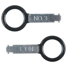 Jeux de kit de démontage pour poste autoradio, VW, 2 pcs. ; KS Tools (500.1375)