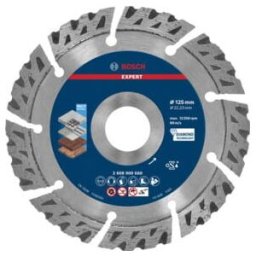 Disques diamantés multi-matériaux BOSCH Expert, 125 x 22,23 x 2,2 x 12 mm (2608900660)